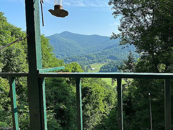 View from the large deck
