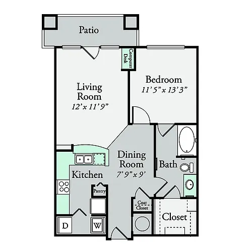Floor plan A1