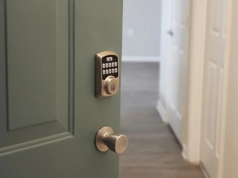 Indulge in seamless entry with Bluetooth smart locks in every homeunlock a world of keyless joy, making homecoming a breeze without the hassle of keys.