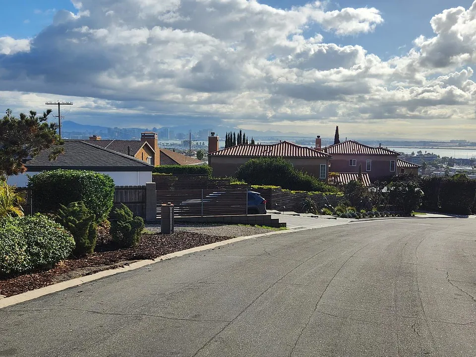 180 degree view of San Diego on your own private street