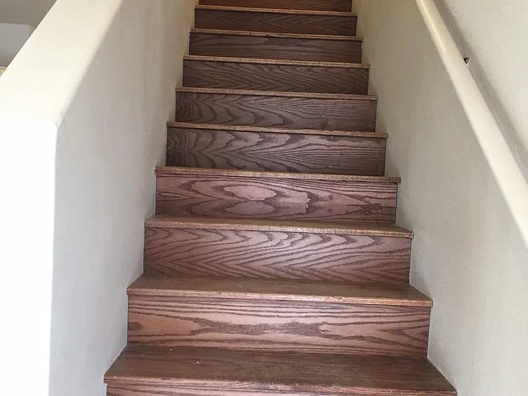 Solid oak stair treads