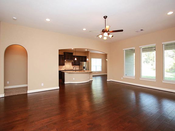 Spacious, open living room