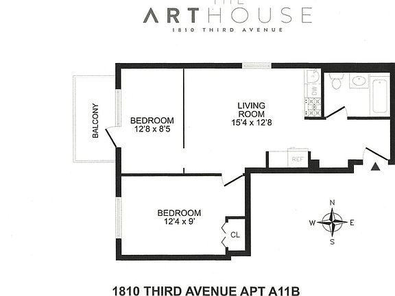 2nd image of 1810 3rd Ave APT A11b