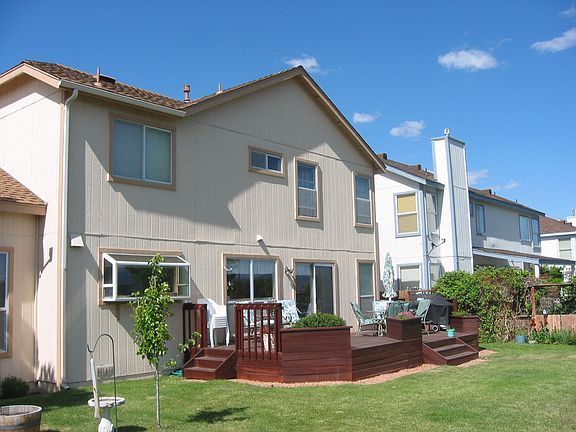 Beautiful deck and garden