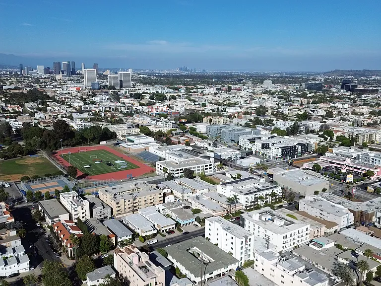 Aerial View of Neighborhood