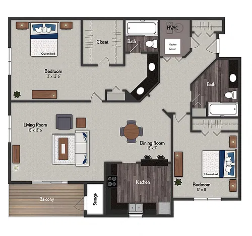Floor plan Pinehurst