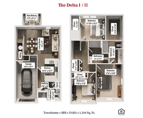 Floor plan Delta I