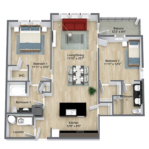 Floor plan Foxtail