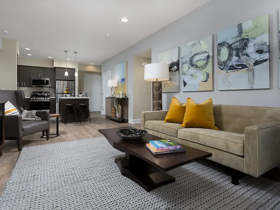 Kitchen and Living Areas