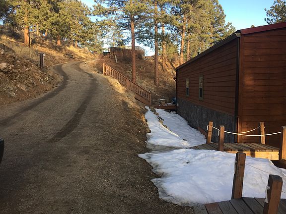 Driveway to secluded home