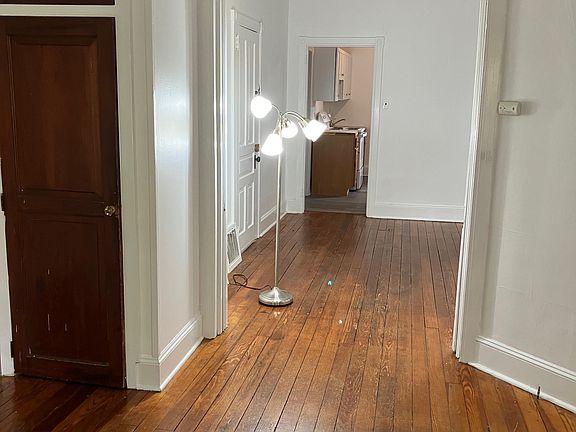 looking from bedroom to living room