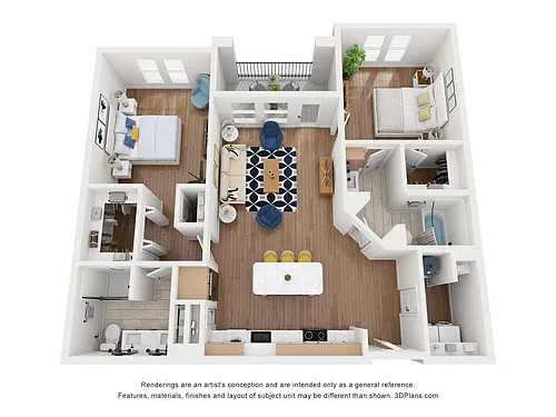 Floor plan B2