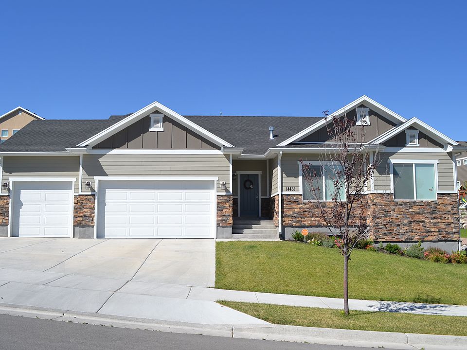 front of the house