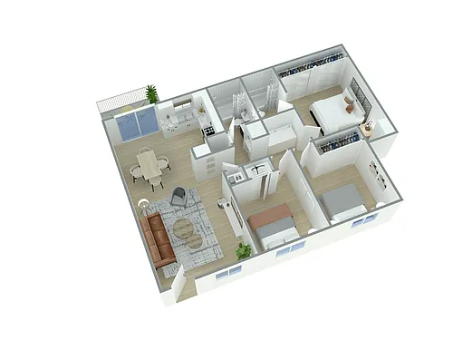 Floor plan Villa
