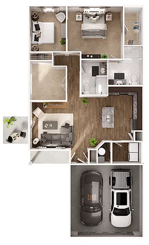 Floor plan Edgewater Extended