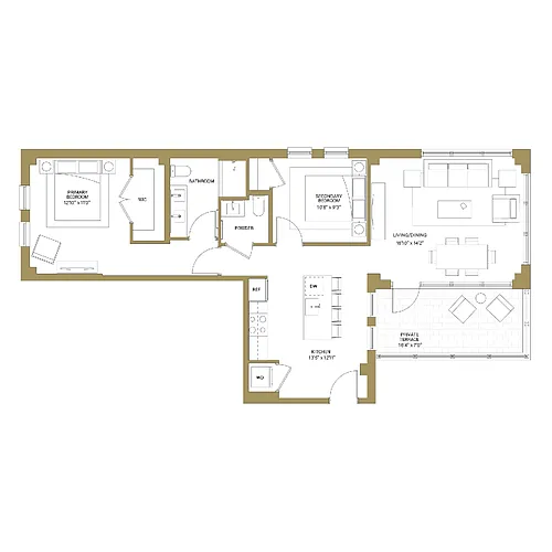 Floor plan B2A