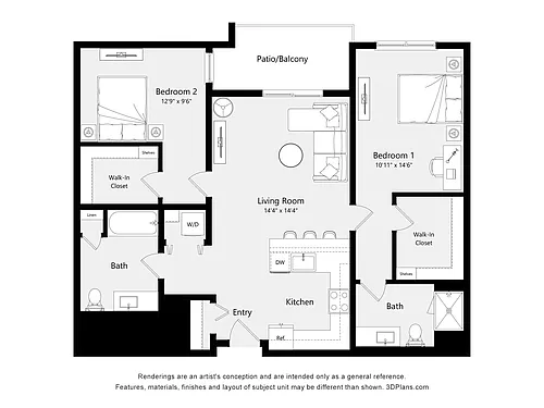 Floor plan B10
