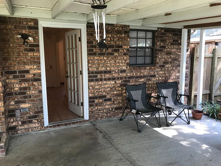 Back patio