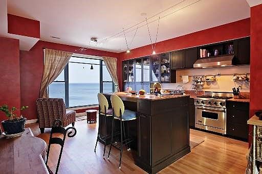Chef's kitchen view