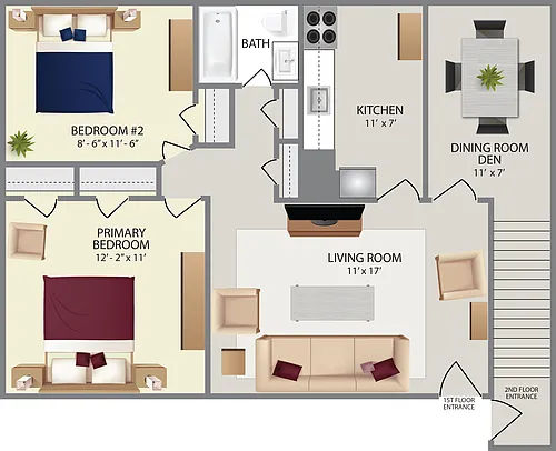 Floor plan Hudson Classic