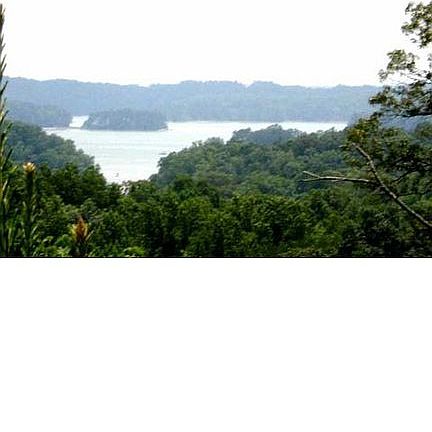 Front view of lot of lake