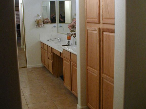 Large master bathroom with large garden tub and separate shower