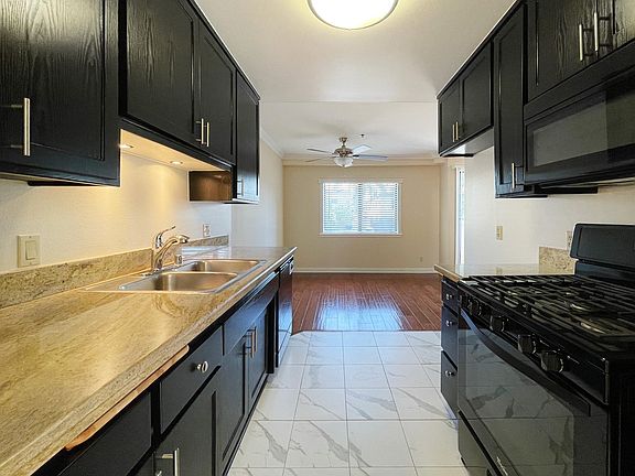 Beautiful, modern kitchen with customized details throughout