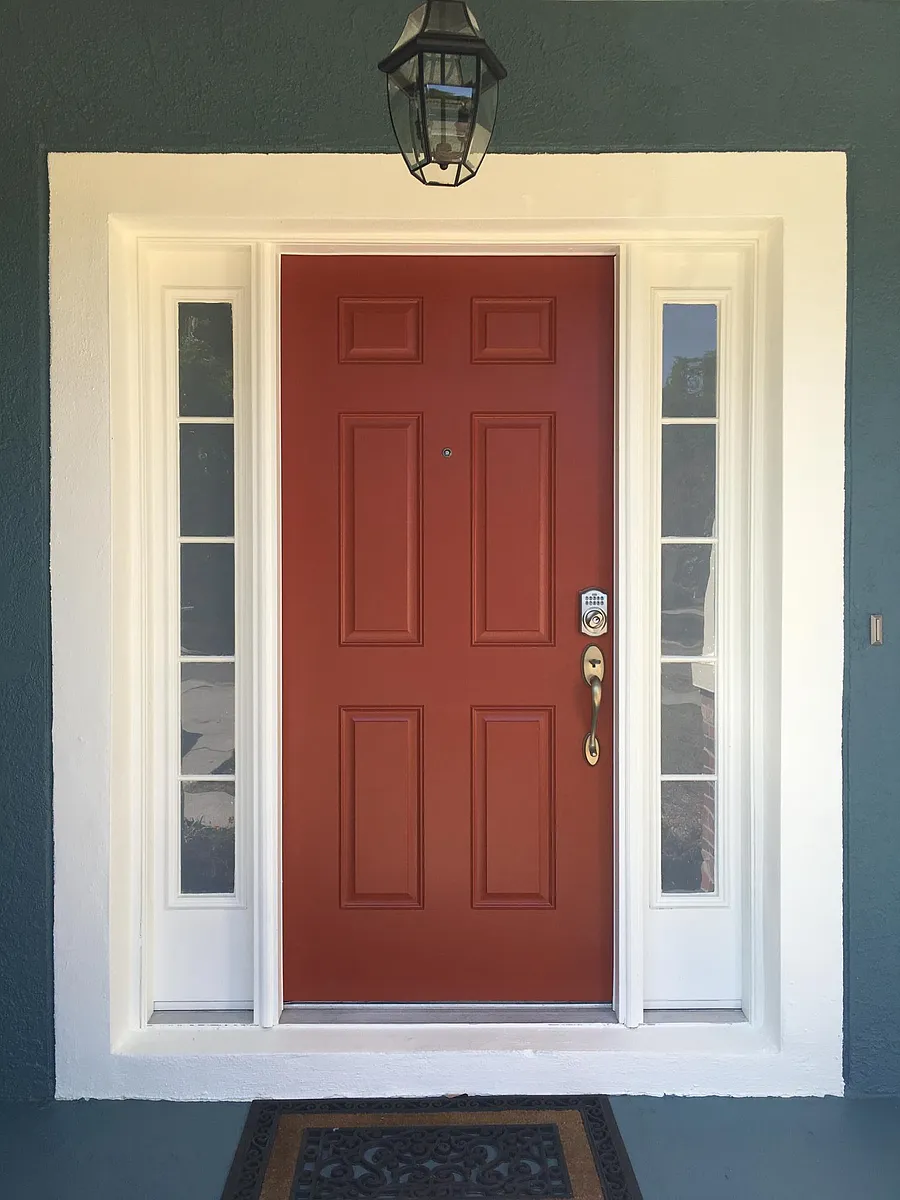 Entryway with electronic lock (never forget your key or lock - 3103 W Napoleon Ave