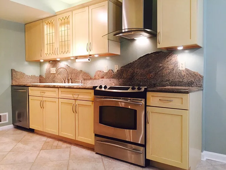 All Stainless steel appliances