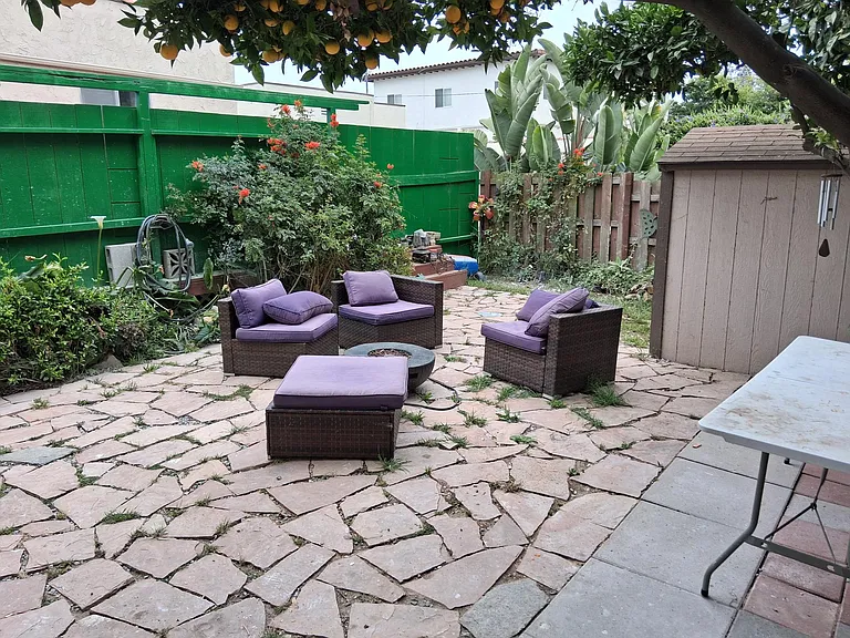 Private yard