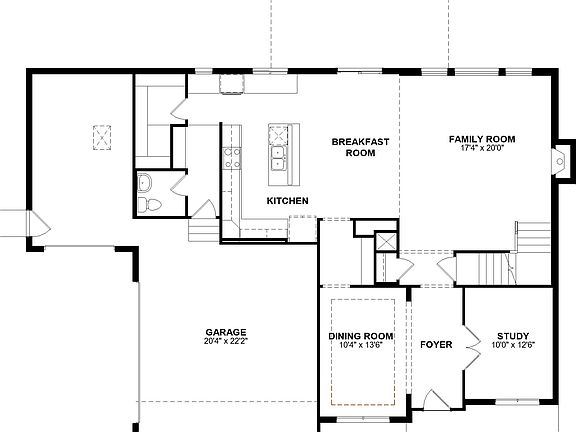 floor plan main level