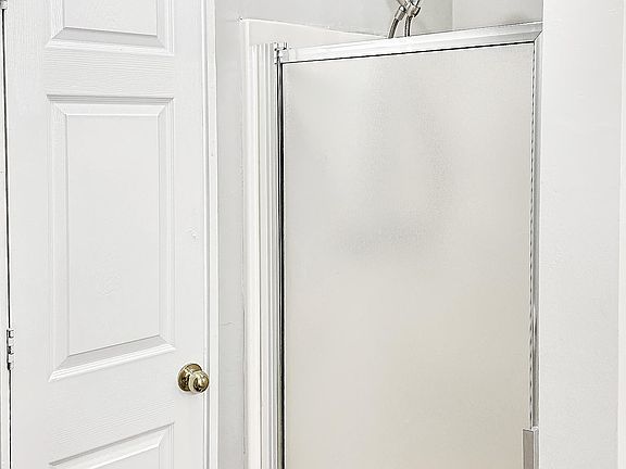 full bathroom closet for toiletries, linens and towels