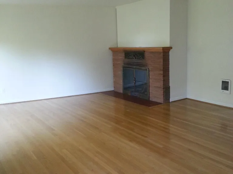 Living room fire place