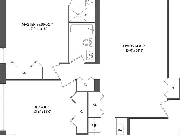 2nd image of 101 W 90th St APT 14J