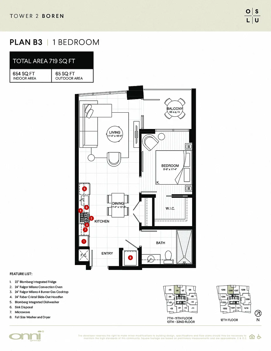 Floor plan Boren B3