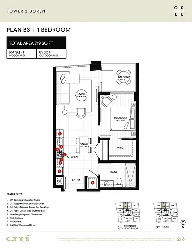 Floor plan Boren B3