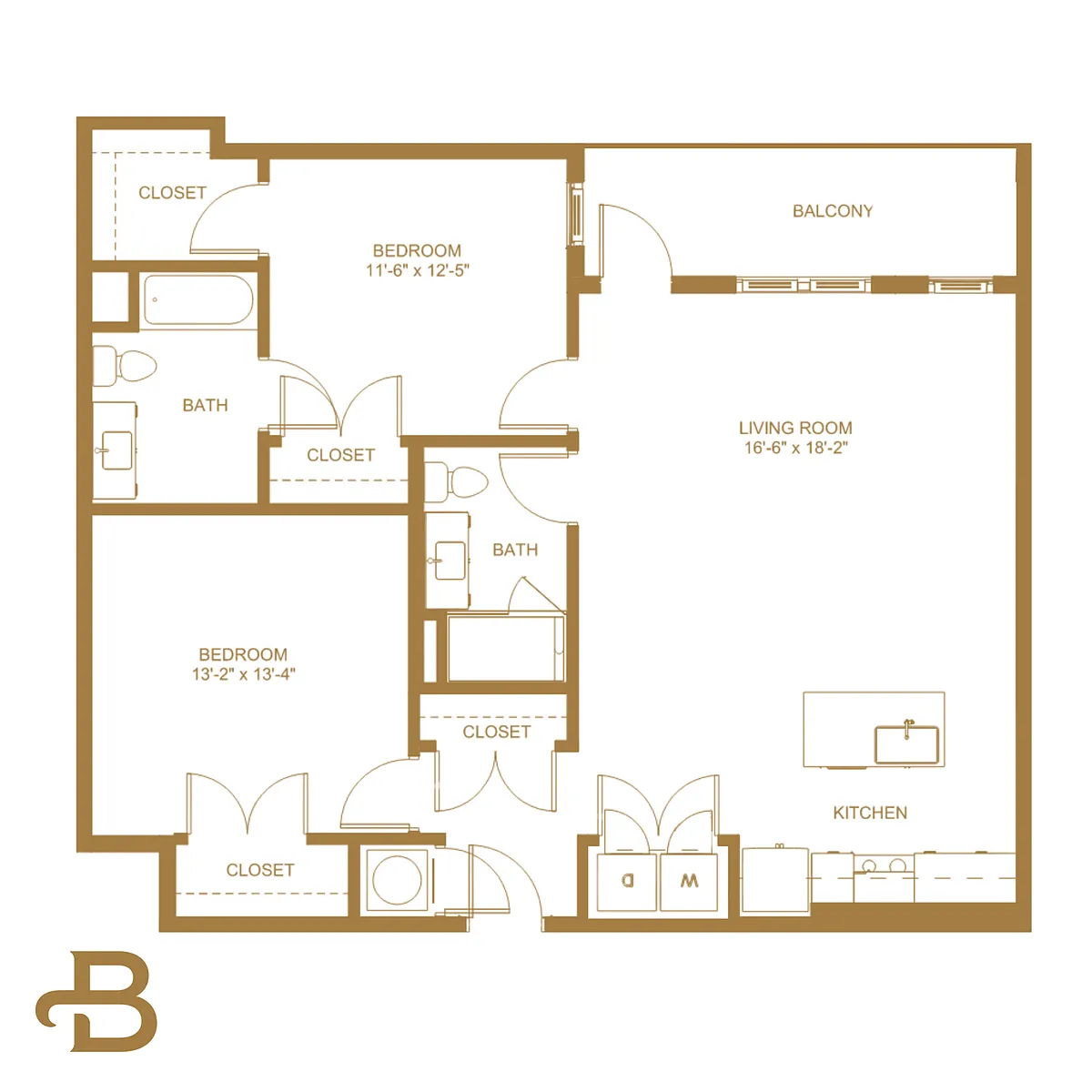 Floor plan B3