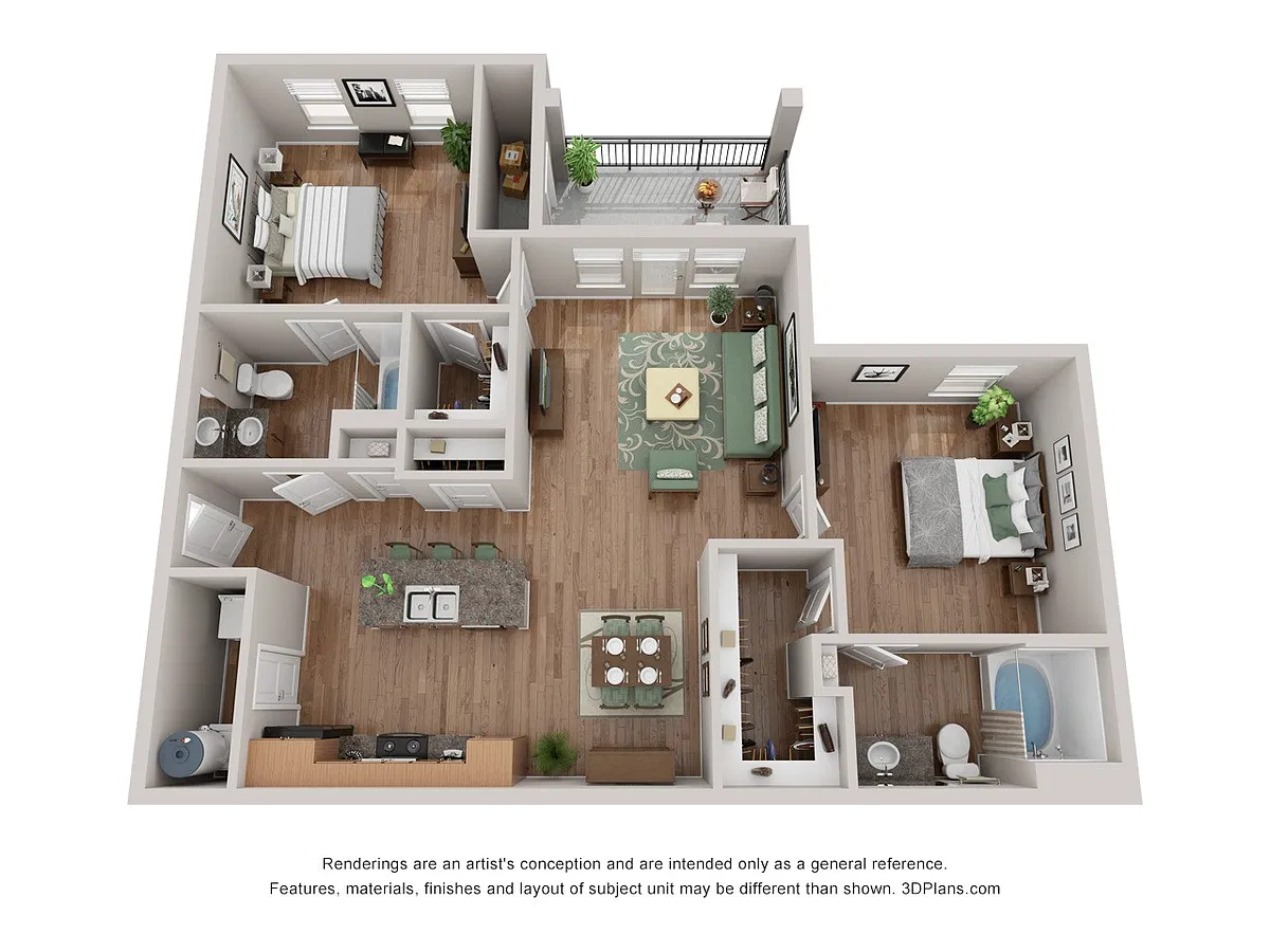 Floor plan B2