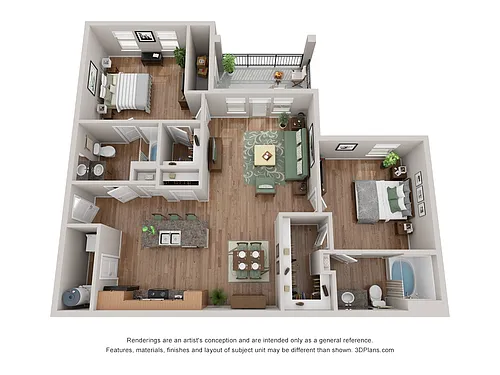 Floor plan B2