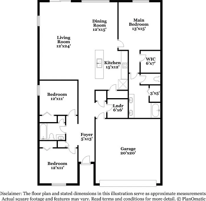 3 bed, 2.0 bath, 1714 sqft, $2,080 — Photo 2