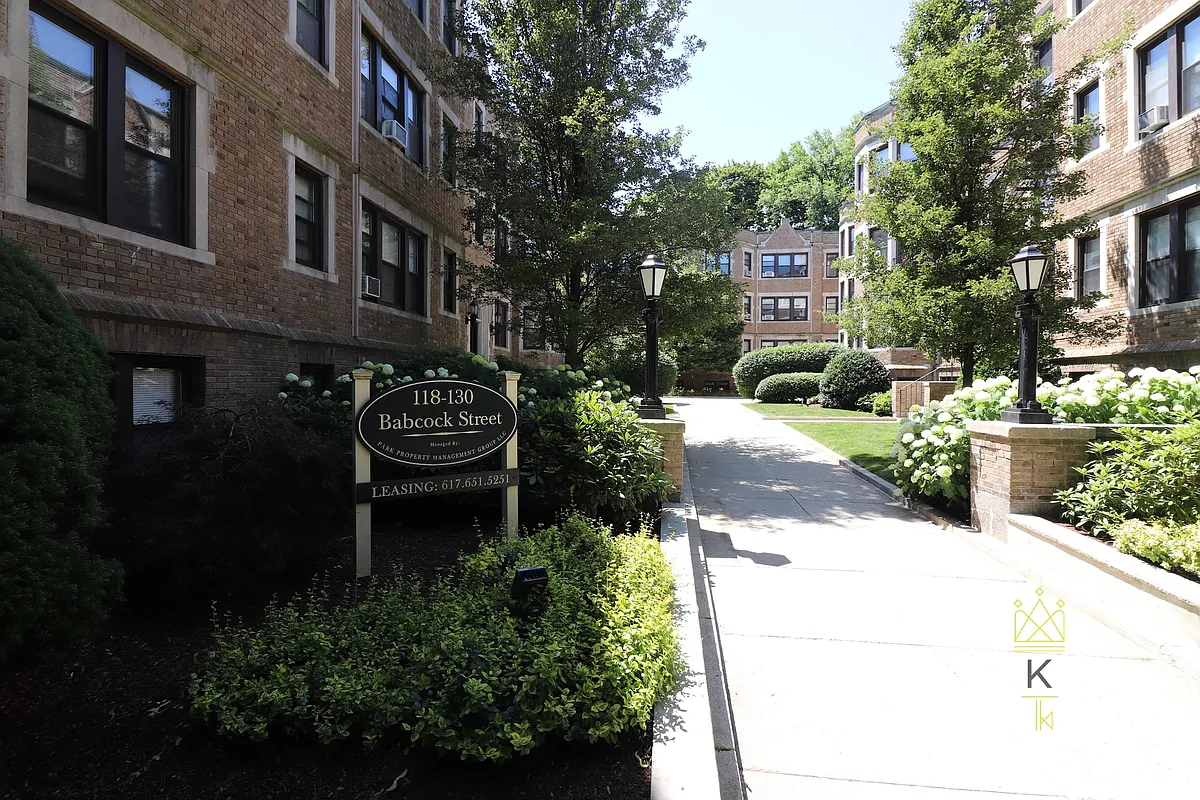 Photo 2 of 3 - 124 Babcock St #35A - Brookline, MA Building Photo - 124 Babcock St #35A