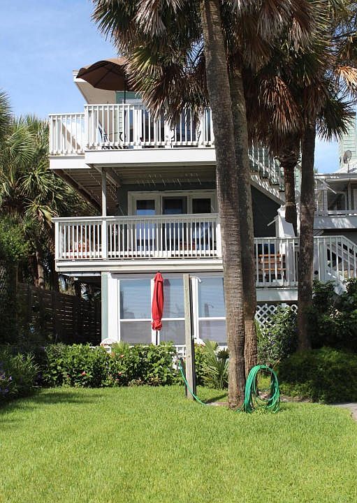 Oceanfront view of Building