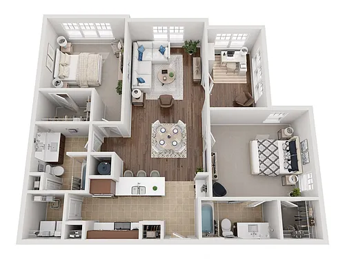 Floor plan B4 Renovated
