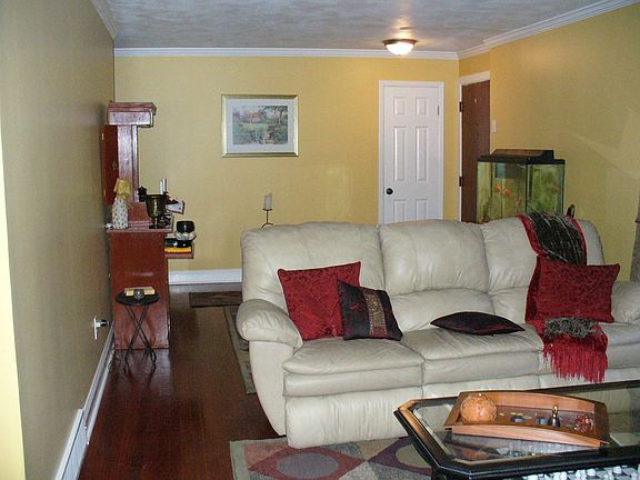 living room before moving