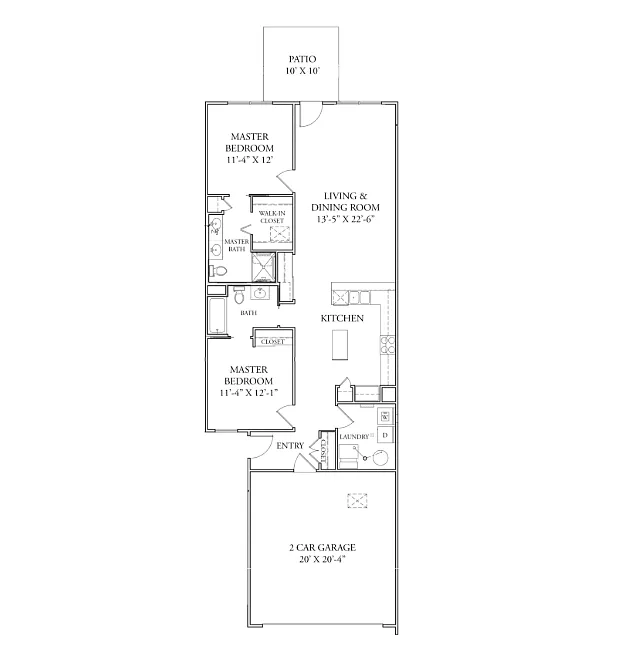Floor plan Breckenridge