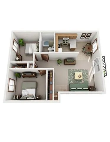 Floor plan The Magnolia
