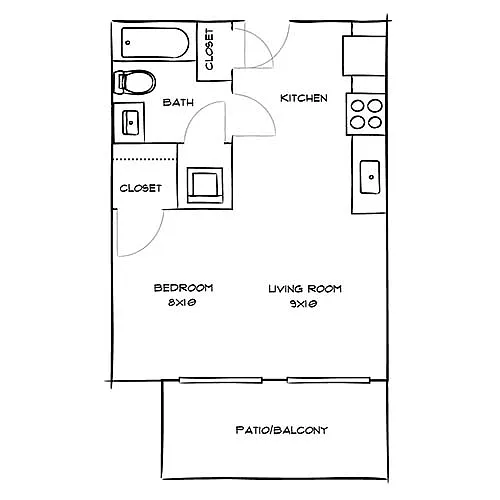 Floor plan Burl