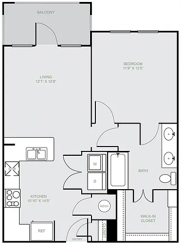 Floor plan A1