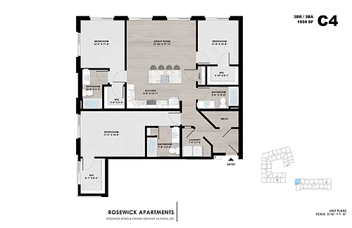 Floor plan C4