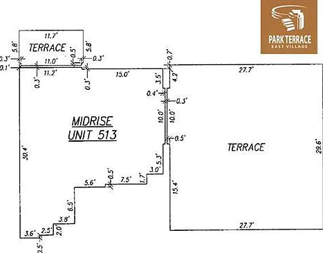 1 bed, 800 sqft, $3,650 — Photo 3